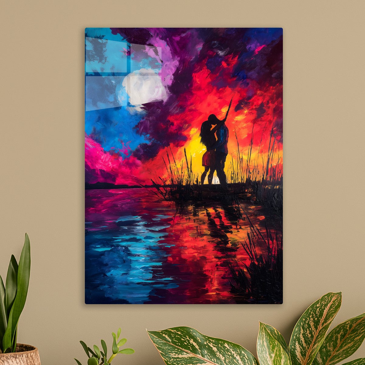 Eternal Embrace at Sunset