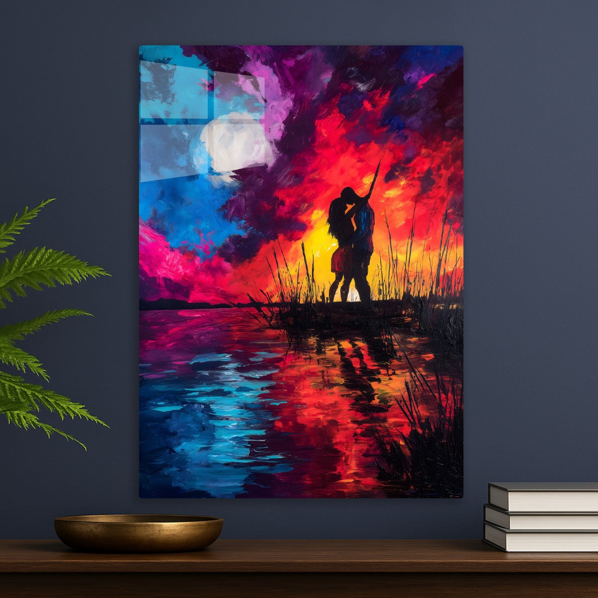 Eternal Embrace at Sunset