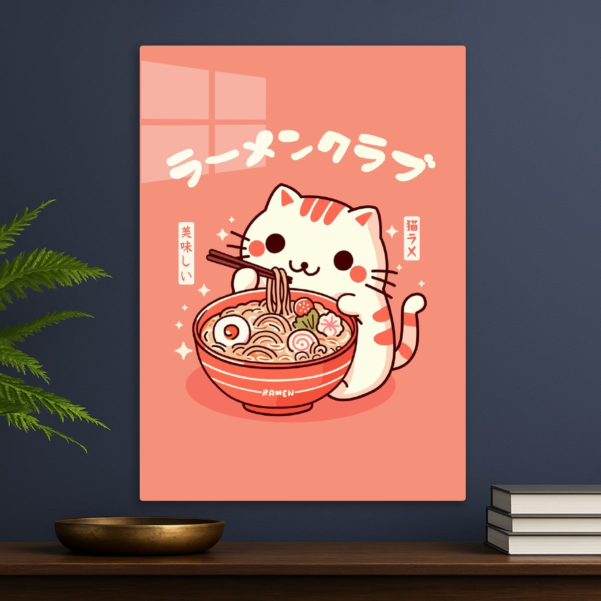 Cute Ramen Cat
