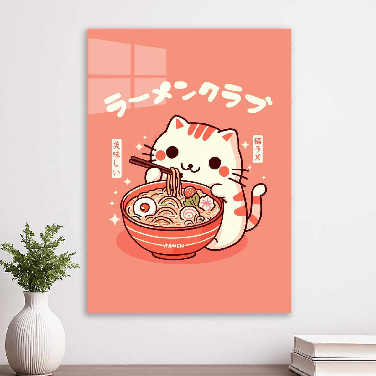Cute Ramen Cat