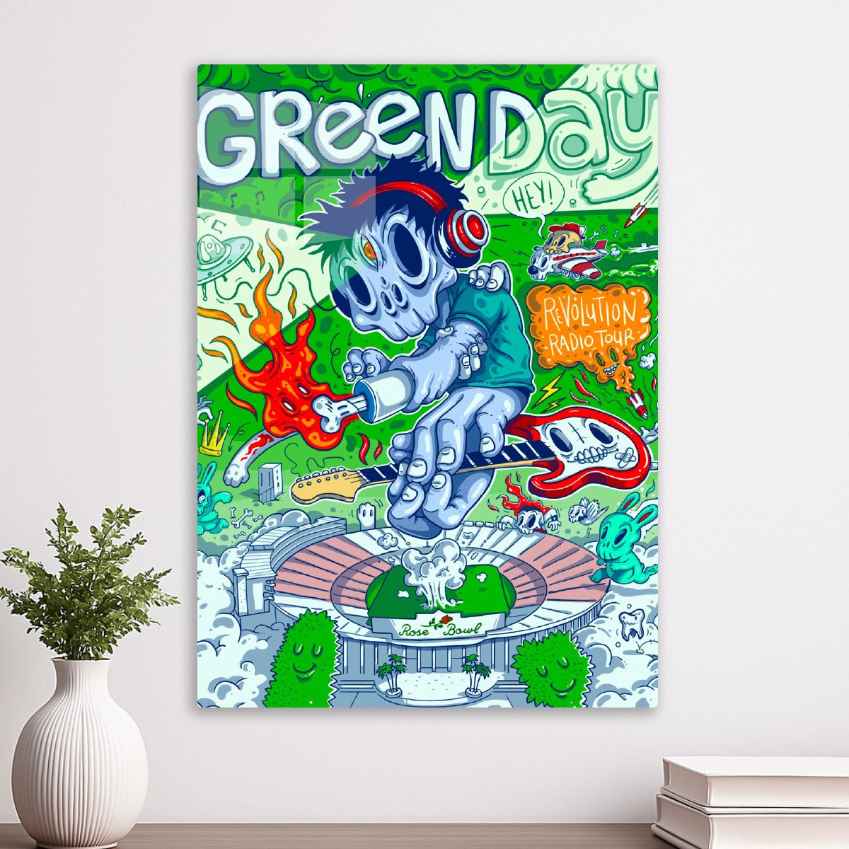Green Day Poster Concert
