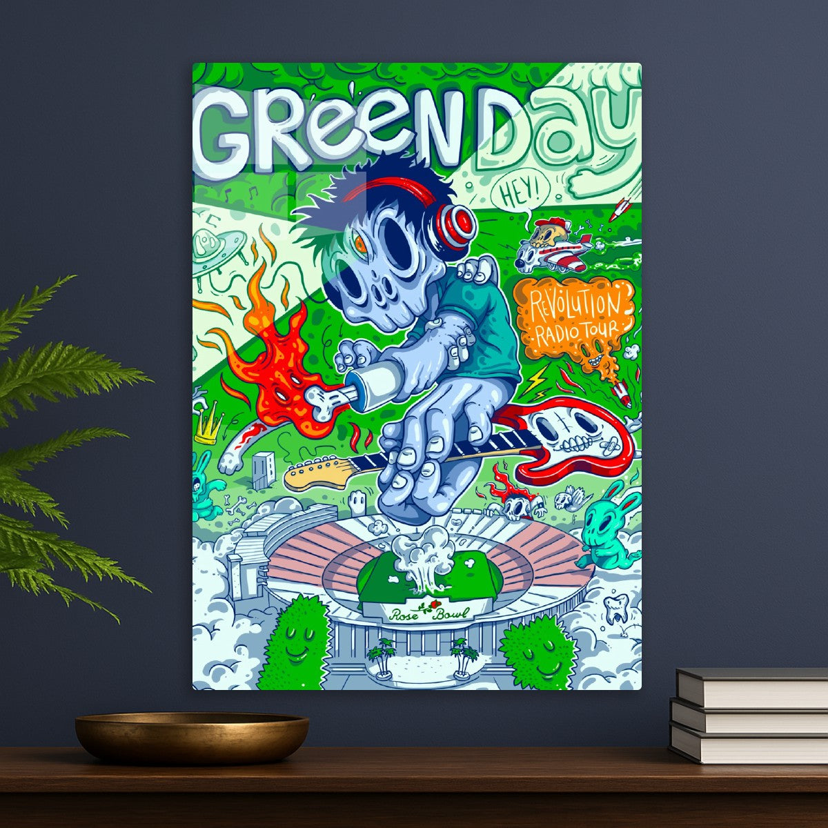 Green Day Poster Concert