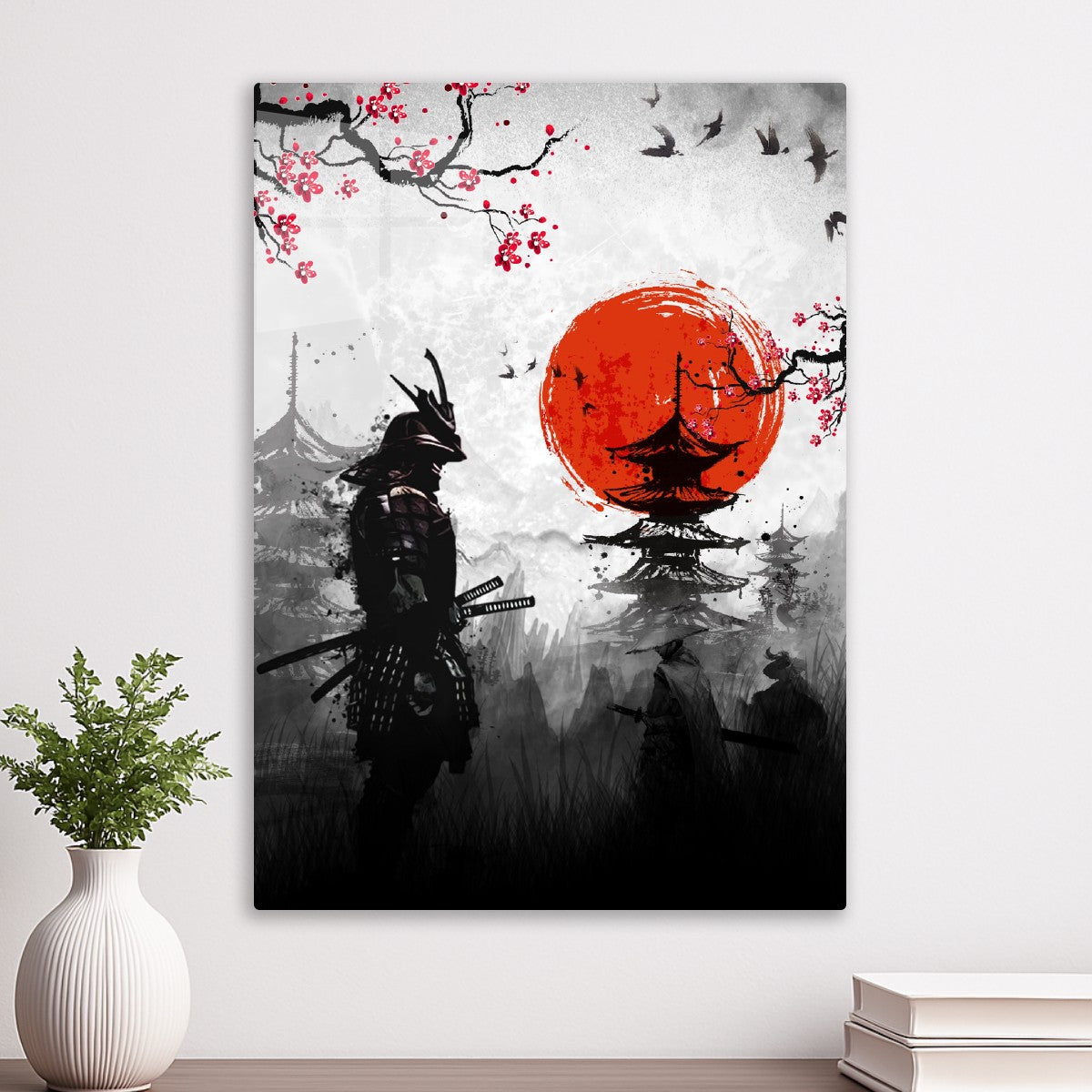 Samurai Warriors Under Red Sun