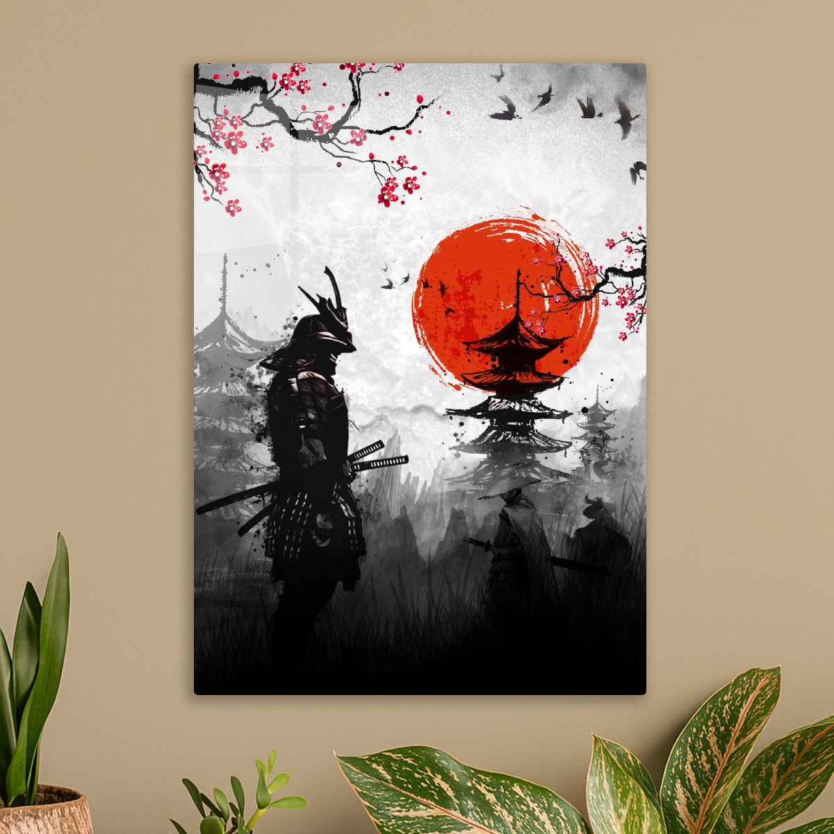 Samurai Warriors Under Red Sun