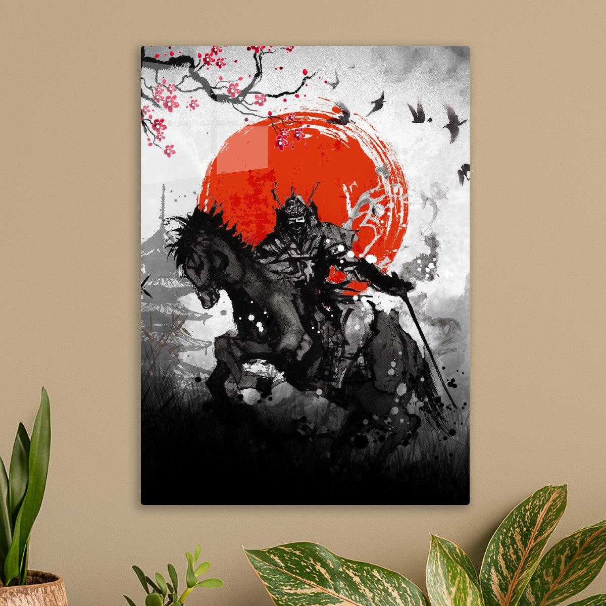 Samurai with horse