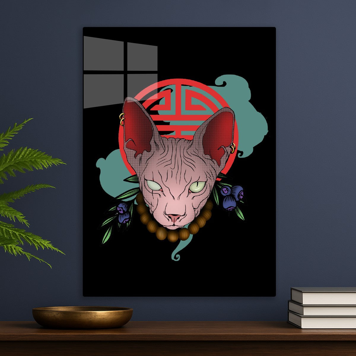 Japanese Aesthetics Sphynx Cat