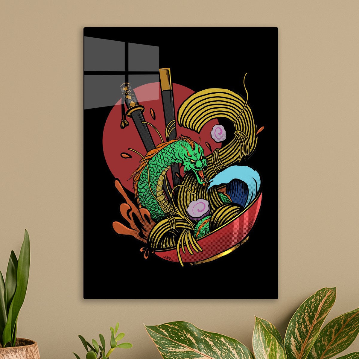 Japanese Aesthetic RamenDragon