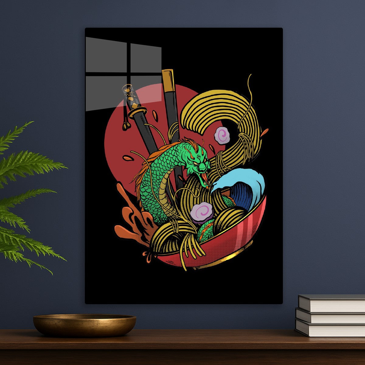 Japanese Aesthetic RamenDragon