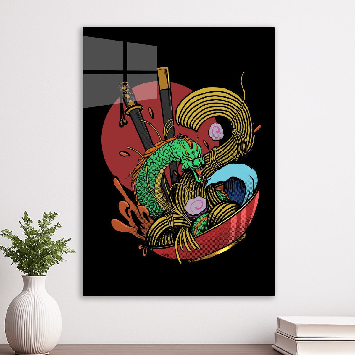 Japanese Aesthetic RamenDragon
