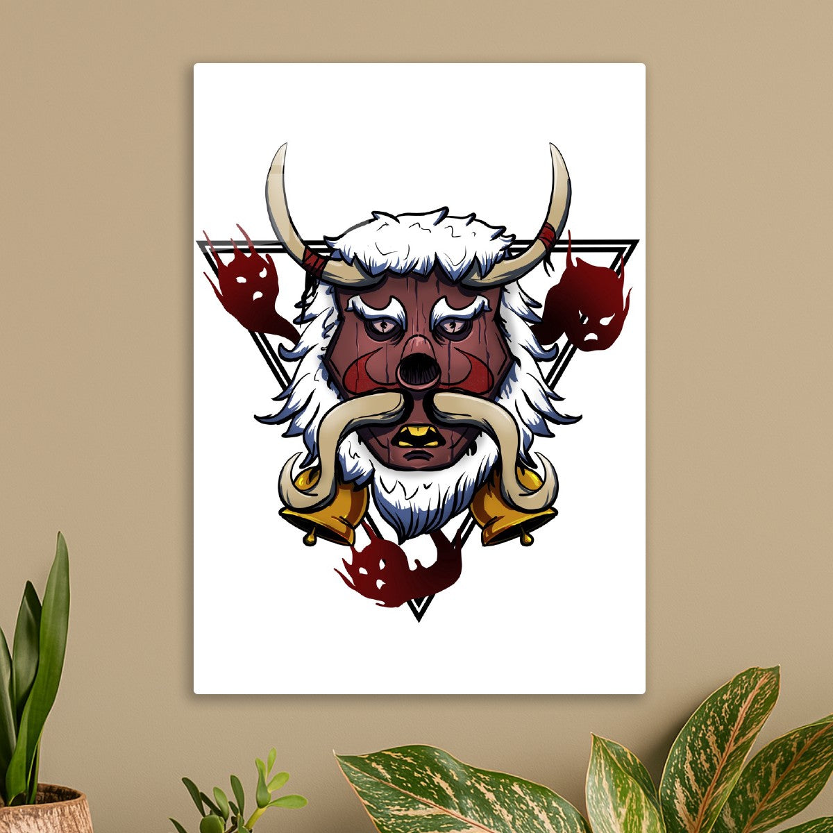 Bulgarian Kuker Pagan Mask