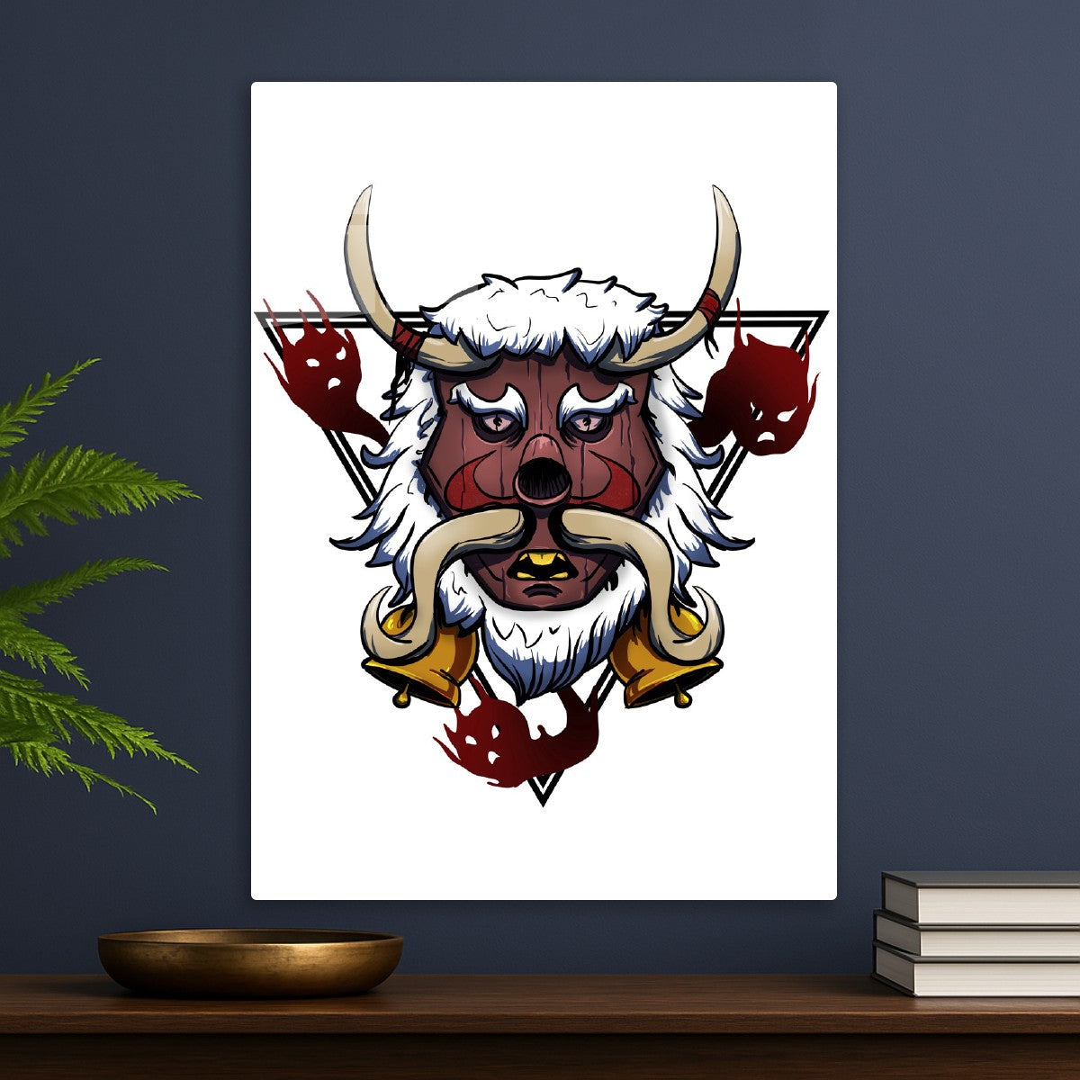 Bulgarian Kuker Pagan Mask