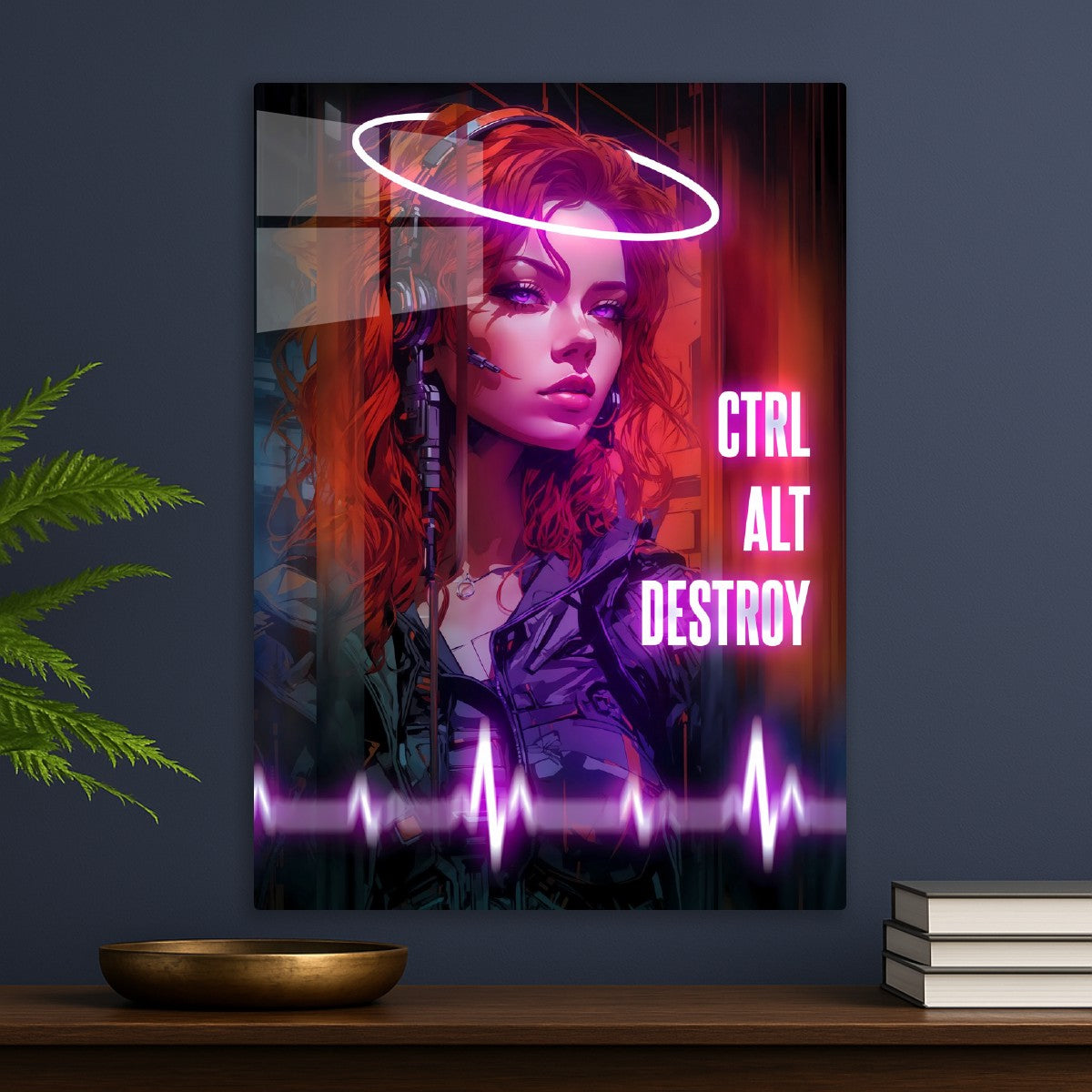Neon Cyberpunk Girl