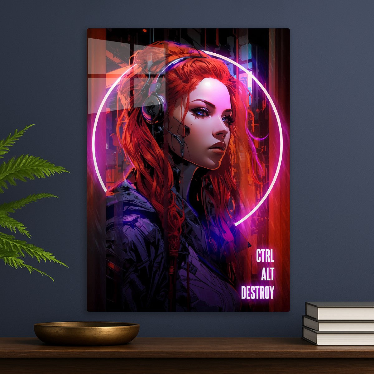 Neon Cyberpunk Girl