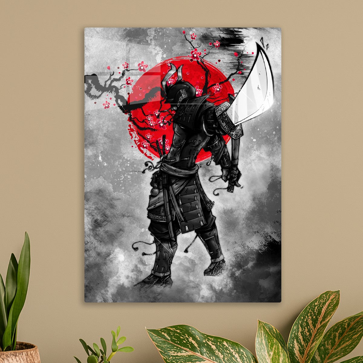 Samurai Warrior with Sword