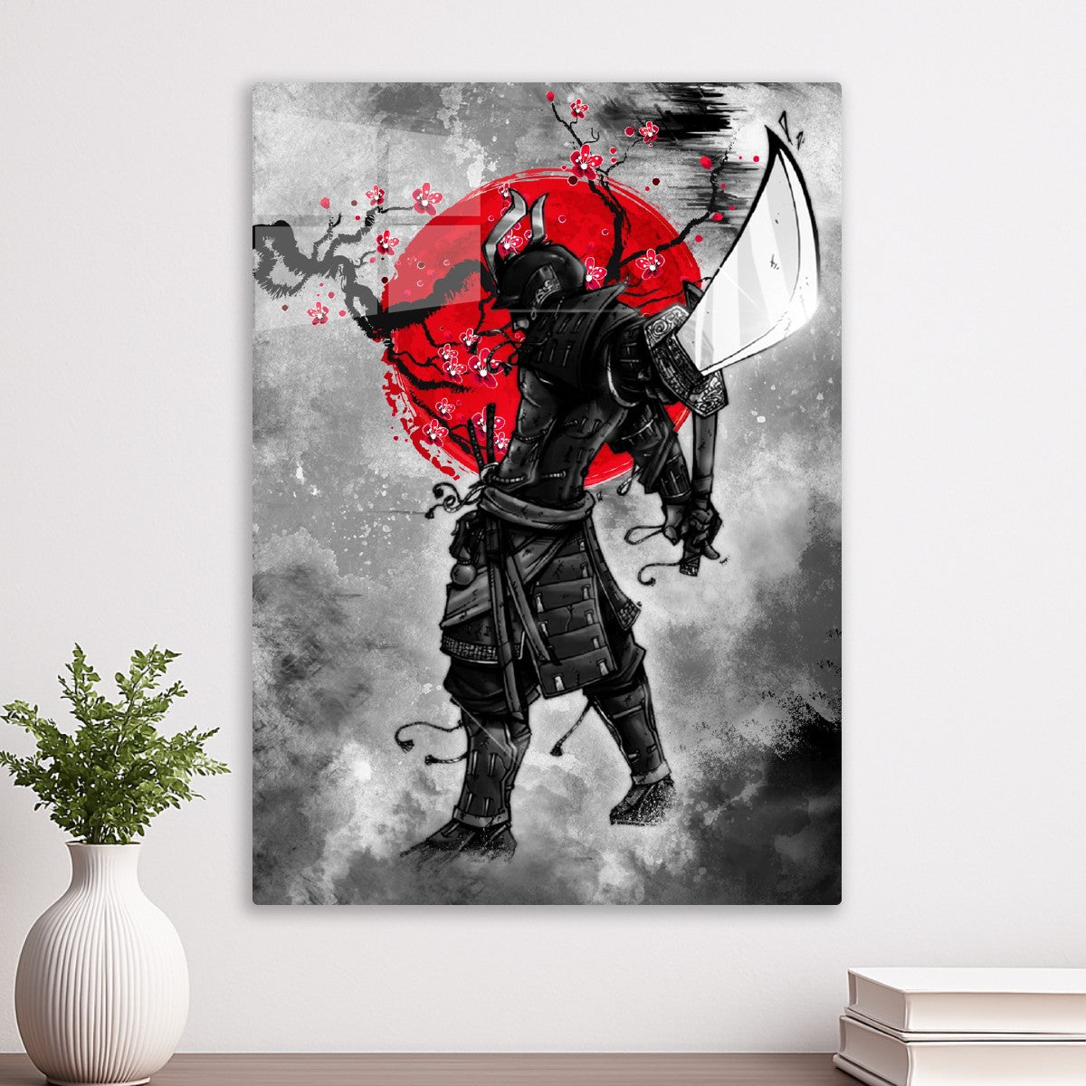 Samurai Warrior with Sword