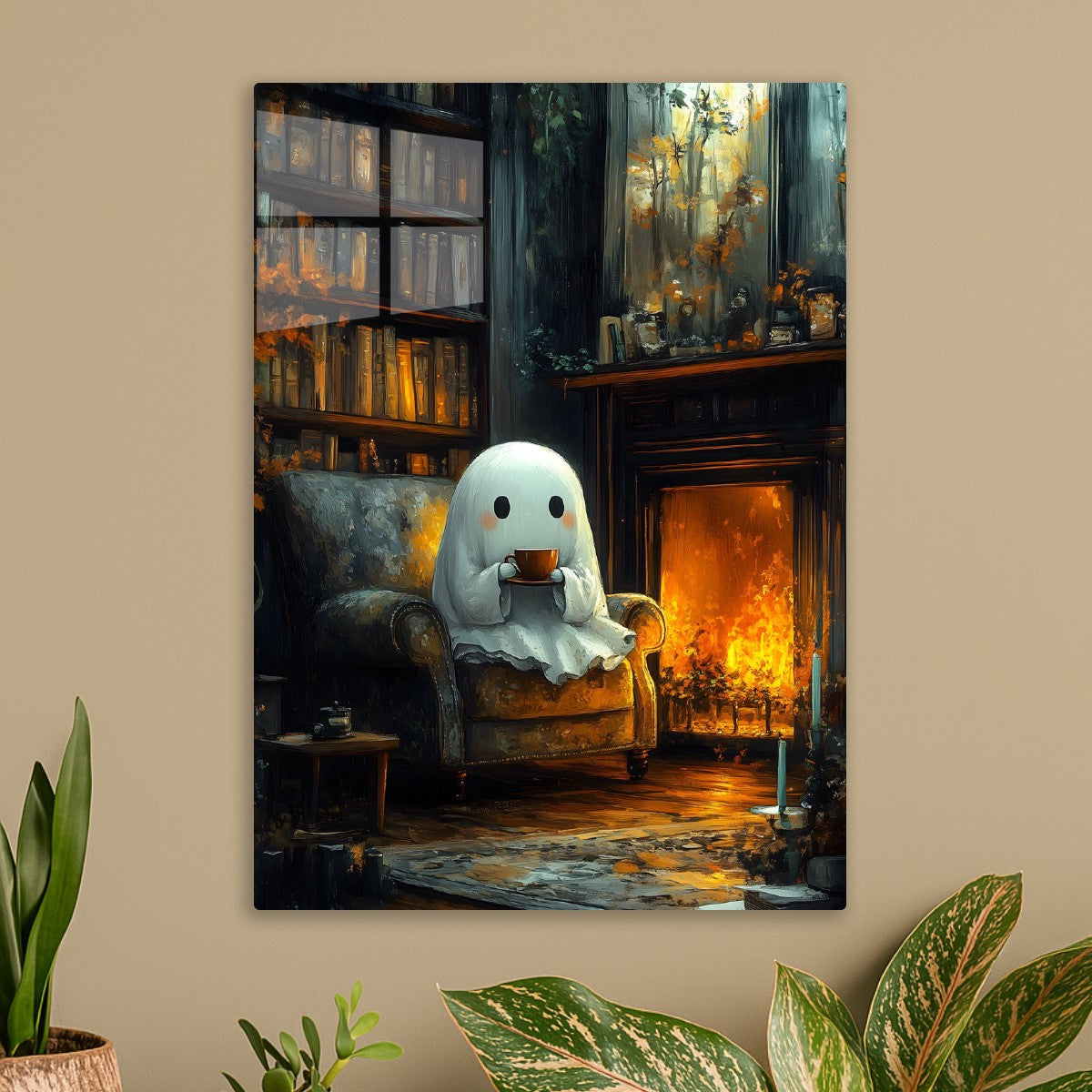 Ghostly Fireside Serenity