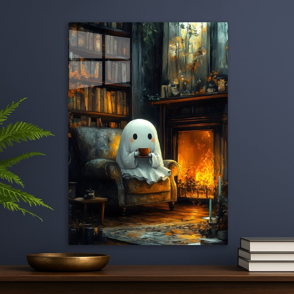 Ghostly Fireside Serenity