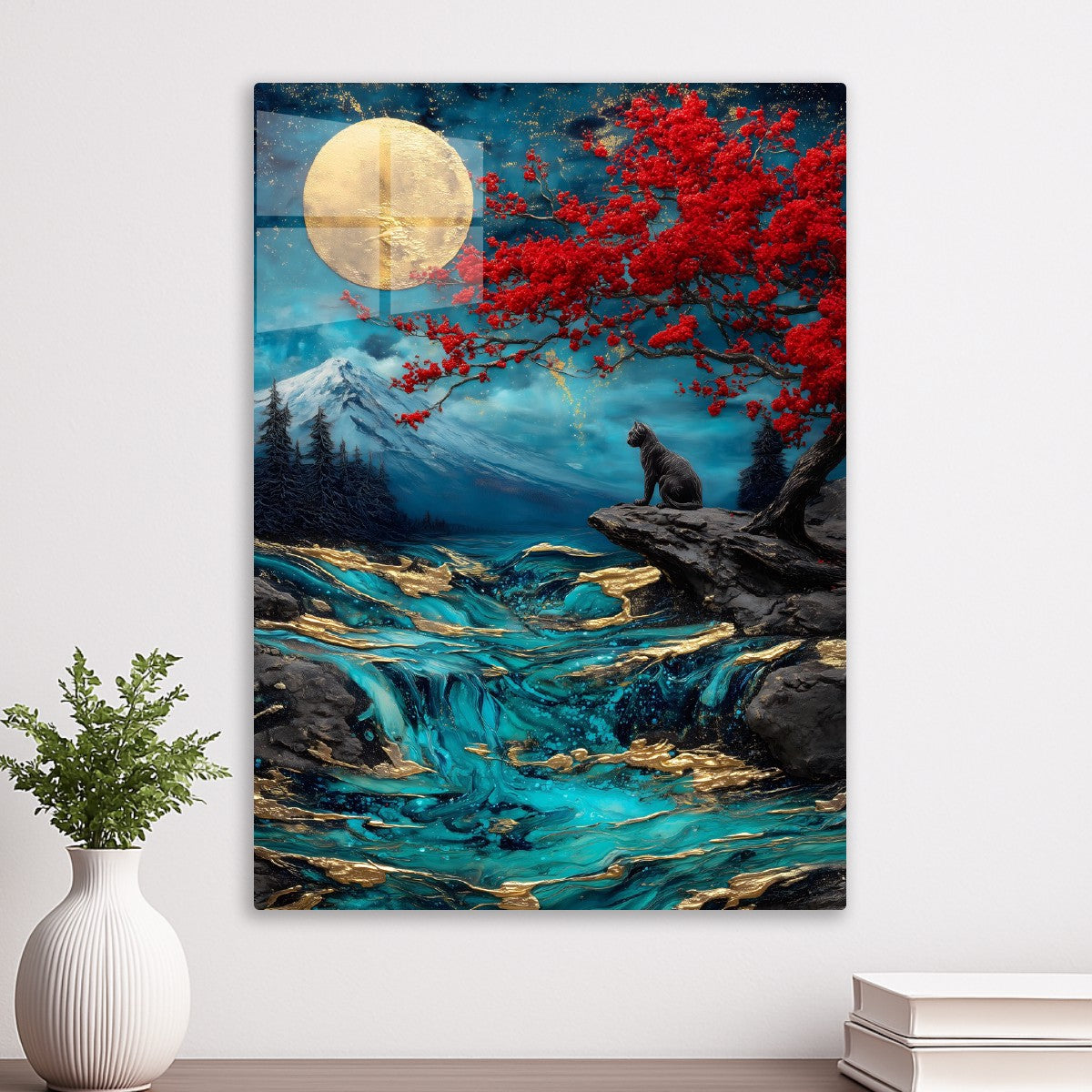 Moonlit River Dreams