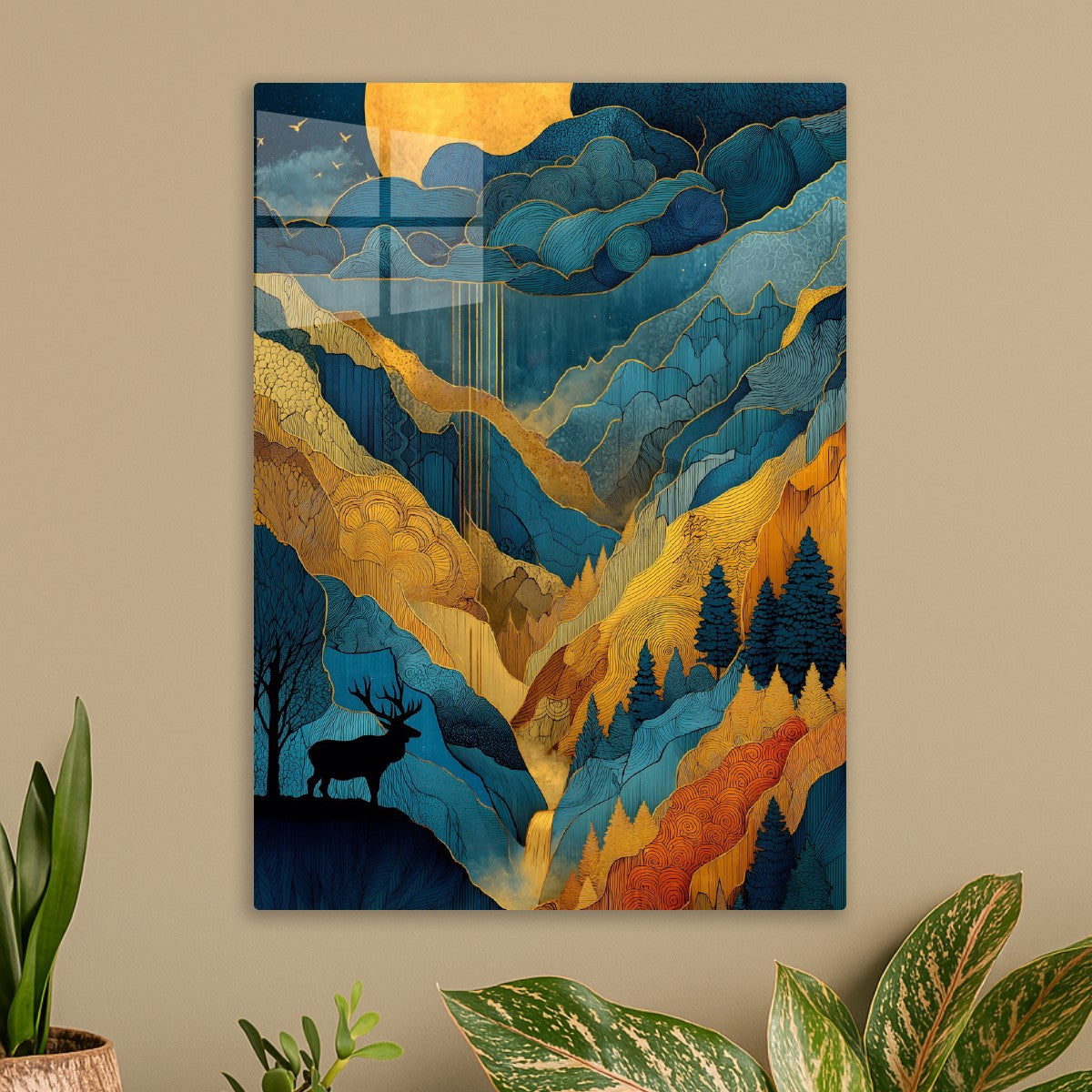 Enchanted Peaks at Dusk