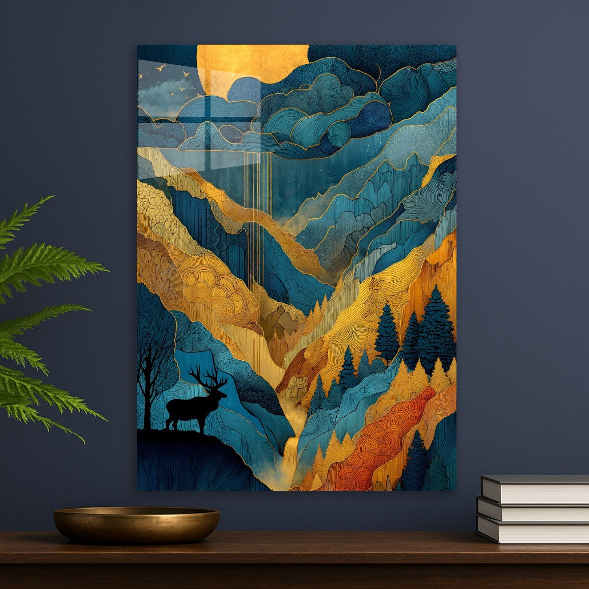 Enchanted Peaks at Dusk