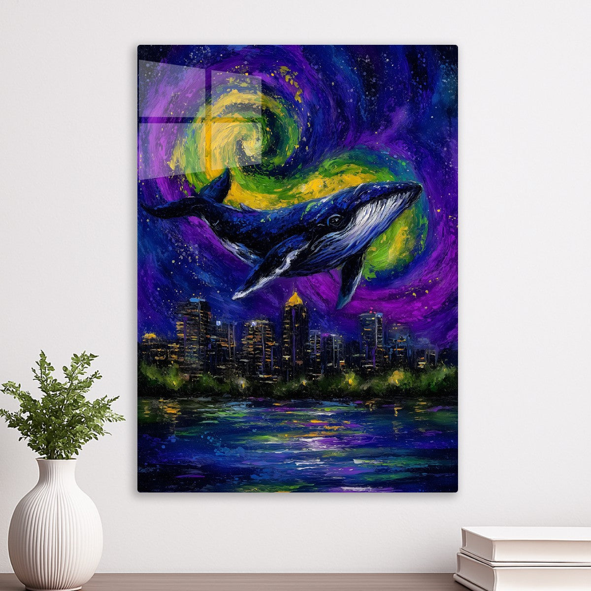 Cosmic Whale Dreamscape