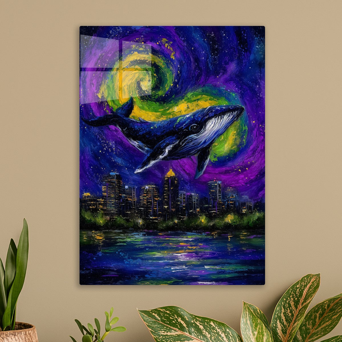 Cosmic Whale Dreamscape