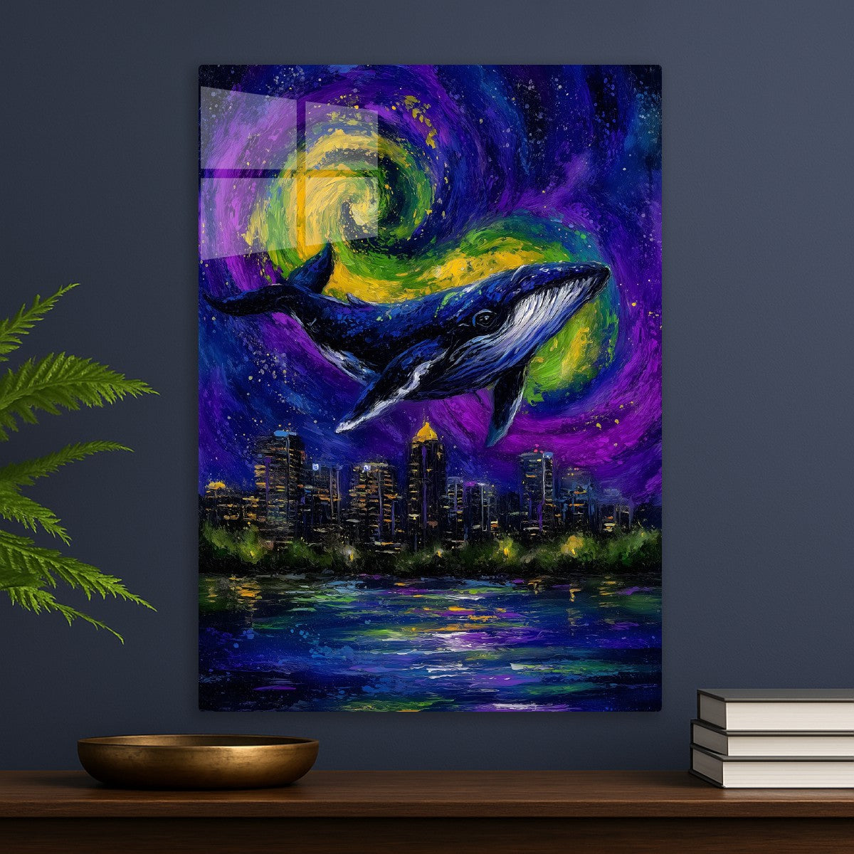 Cosmic Whale Dreamscape