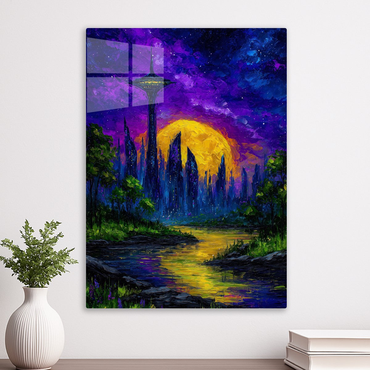 Dreamscape City at Dusk