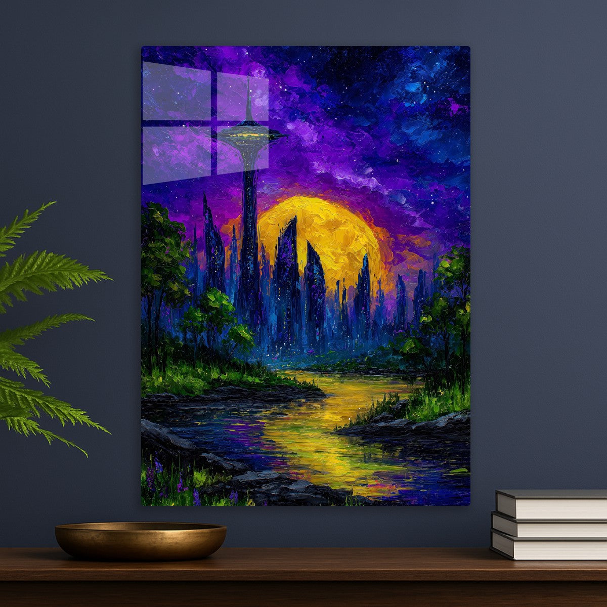 Dreamscape City at Dusk