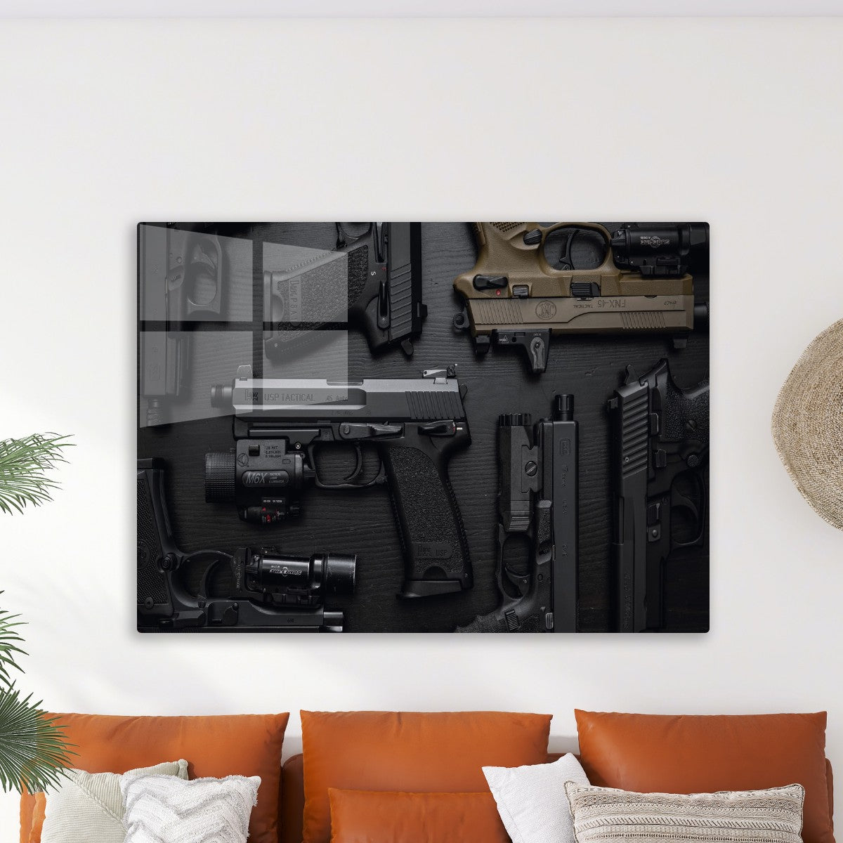 the Pistols guns
