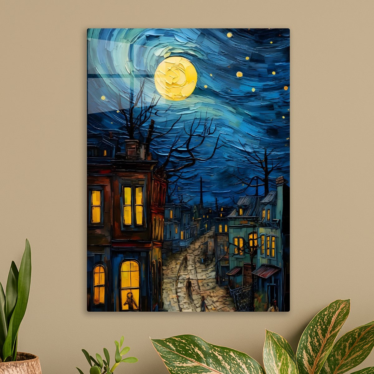starry night city