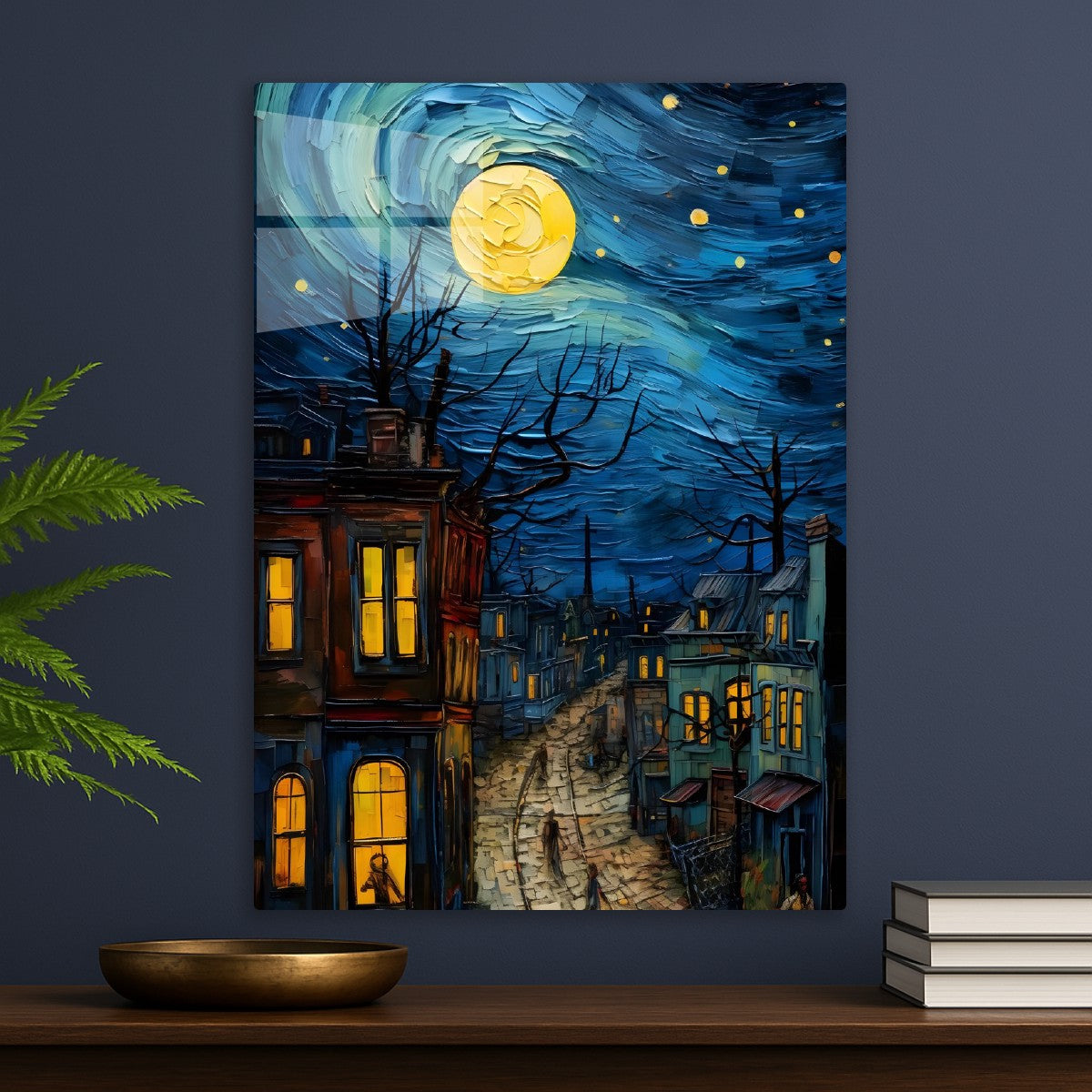 starry night city