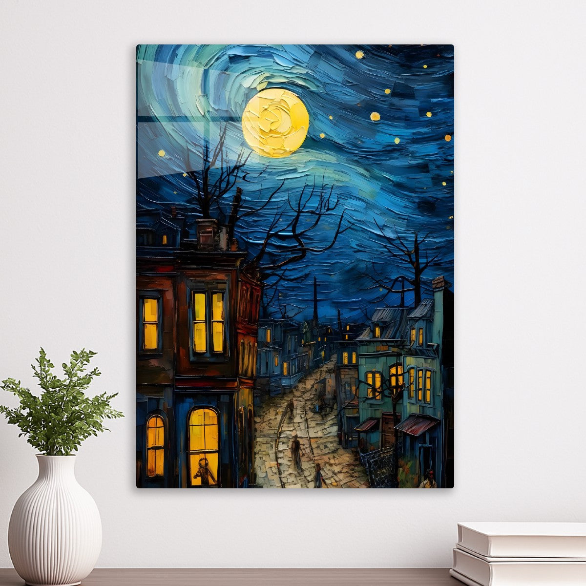 starry night city