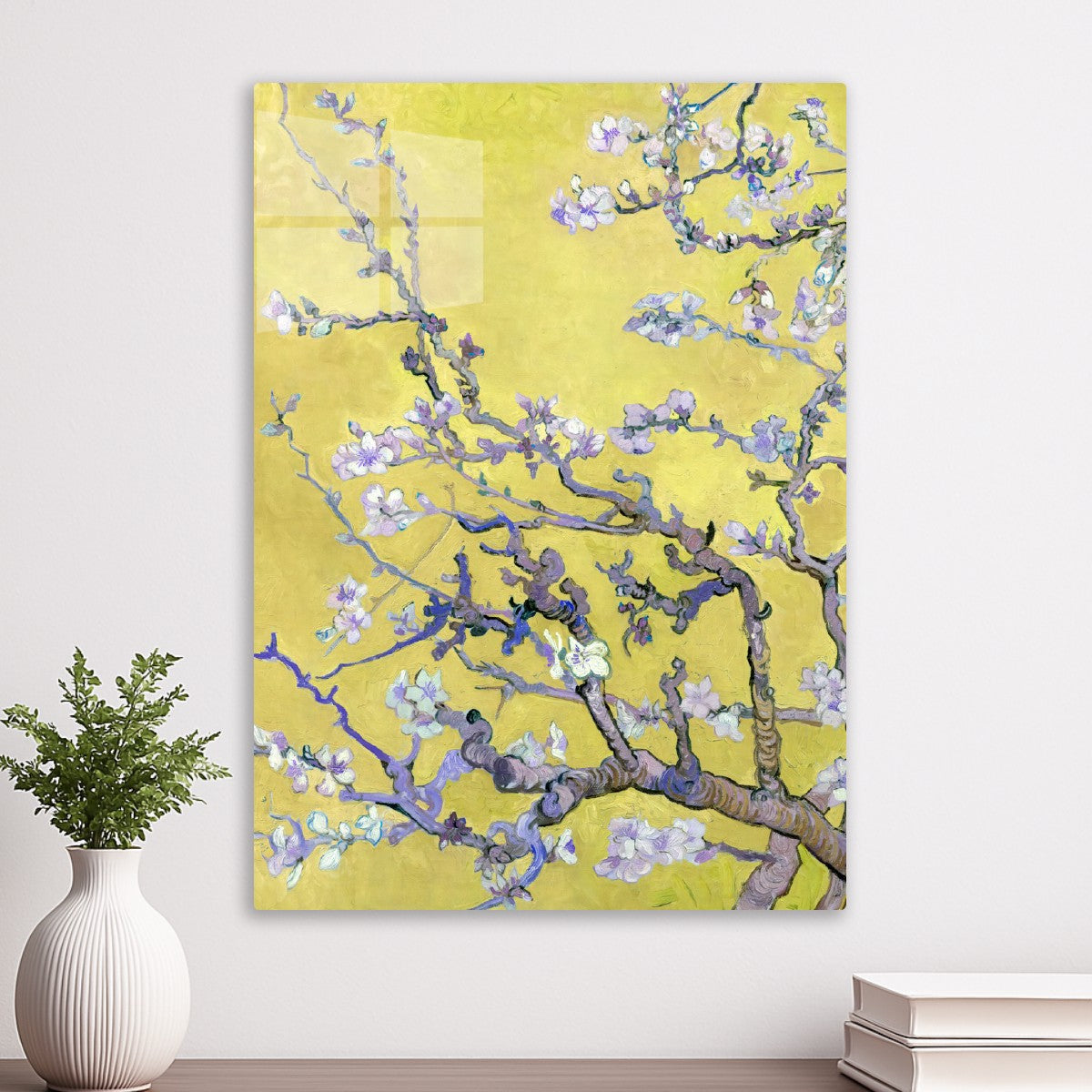 Almond Blossoms in yellow