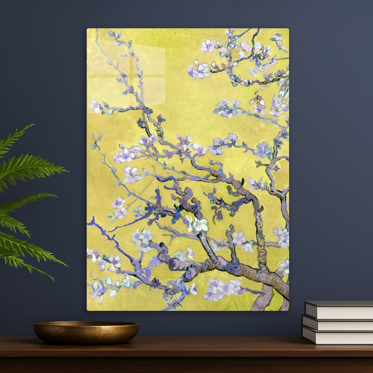 Almond Blossoms in yellow