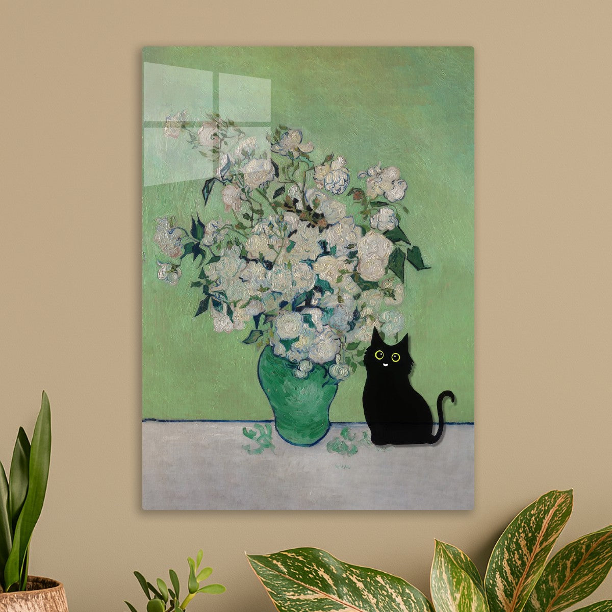 black cat Roses Metropolitan 