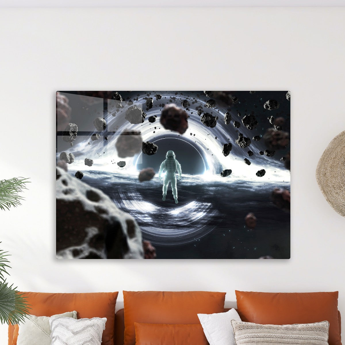 Black hole and astronaut