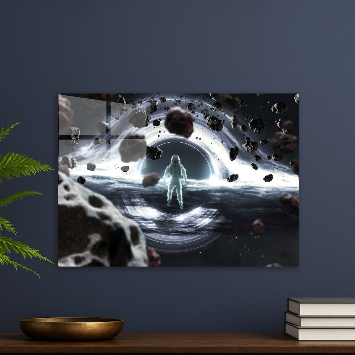 Black hole and astronaut