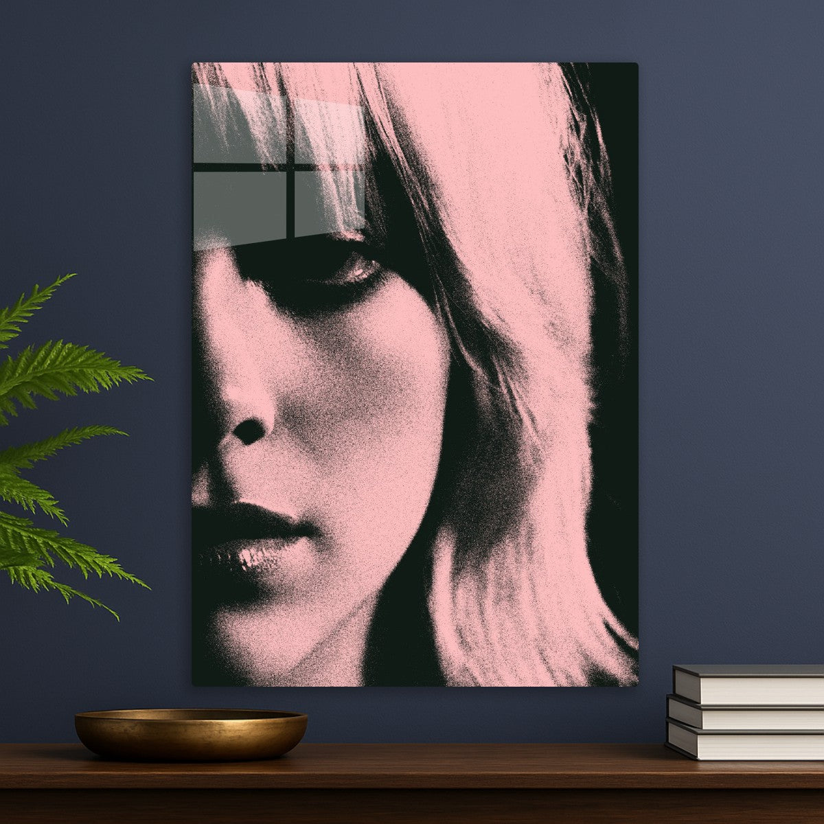 Billie Eilish Pink Potrait