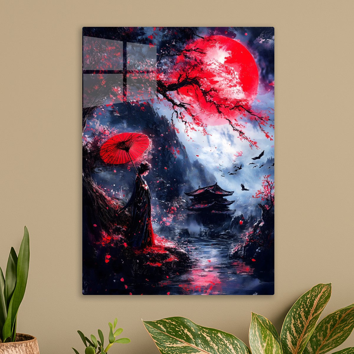Crimson Moon Serenity