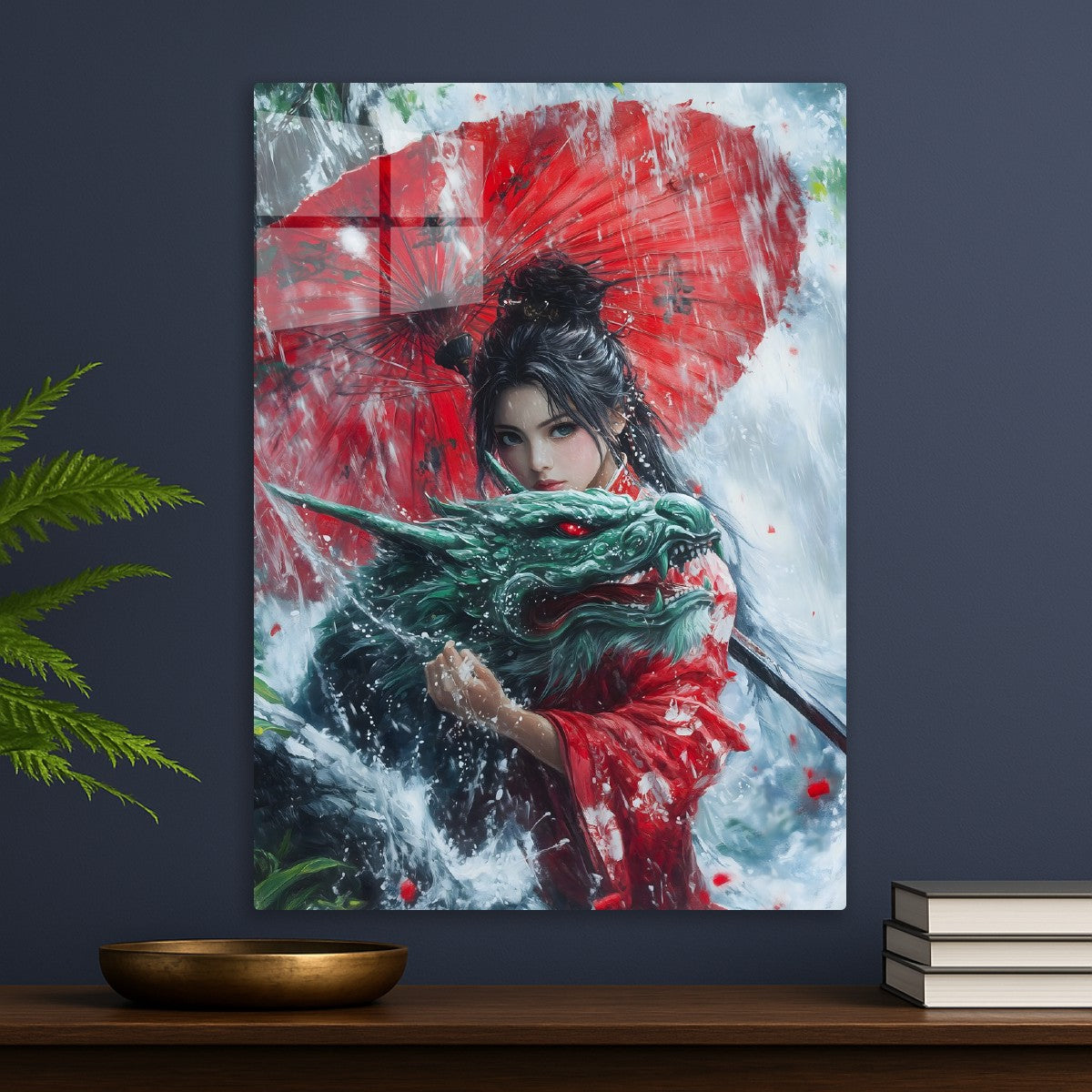 Japanese Girl Guardian of the Celestial Rain