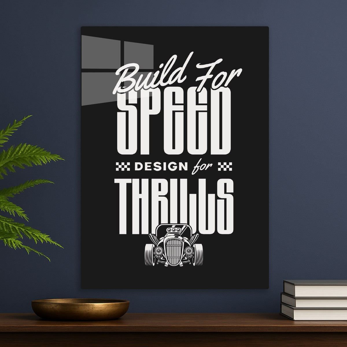 Build for speed text art