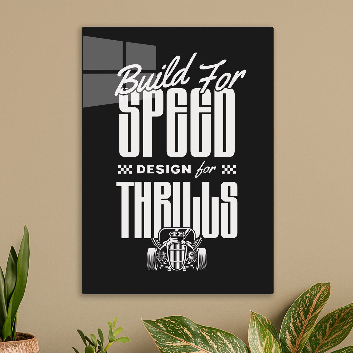Build for speed text art