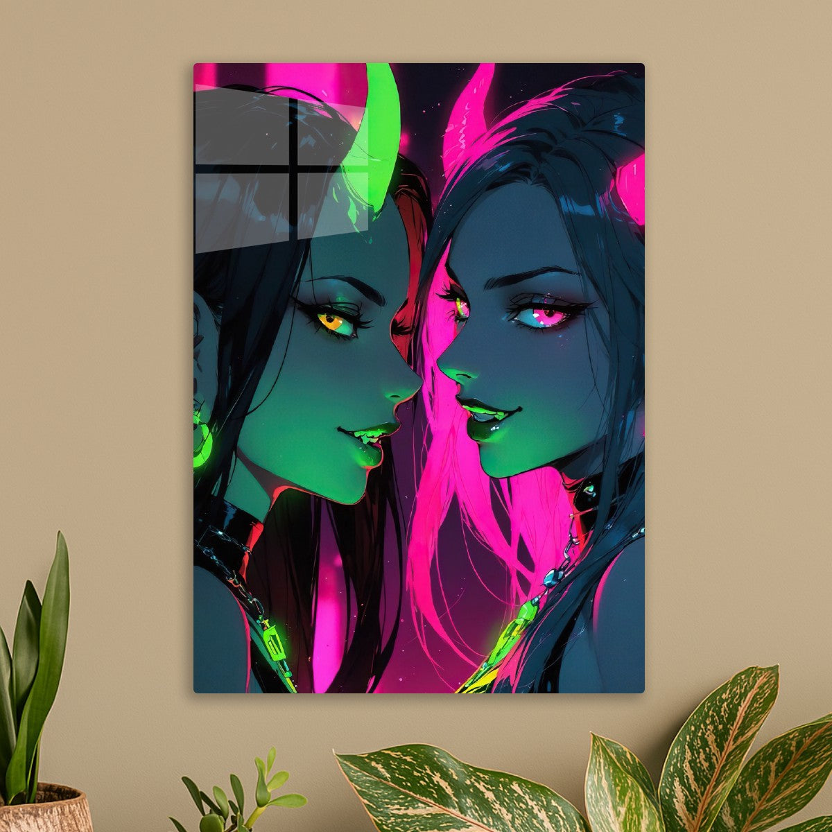 women demon cyberpunk