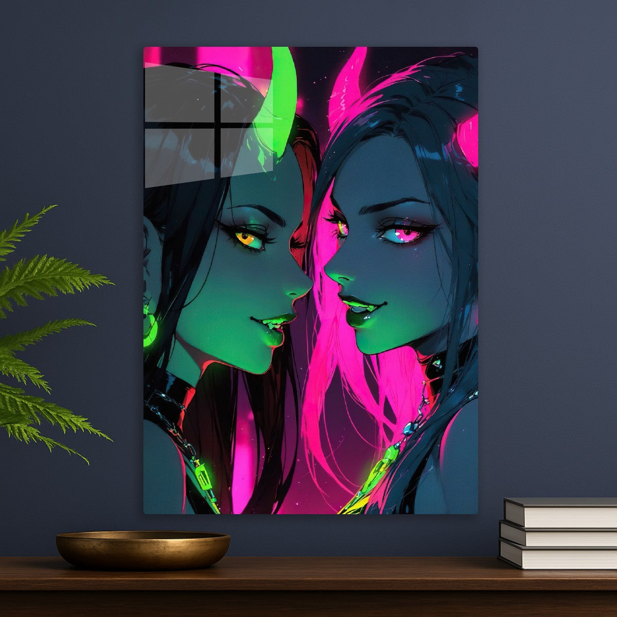 women demon cyberpunk