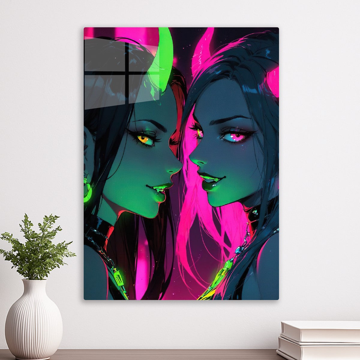 women demon cyberpunk