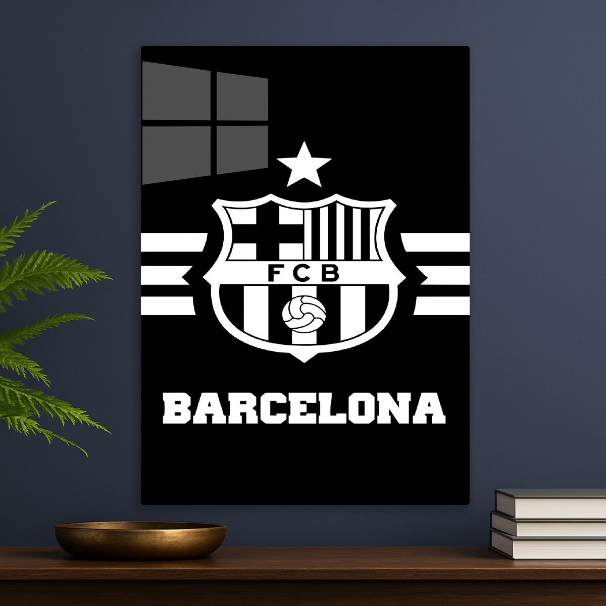 FC Barcelona Black and White