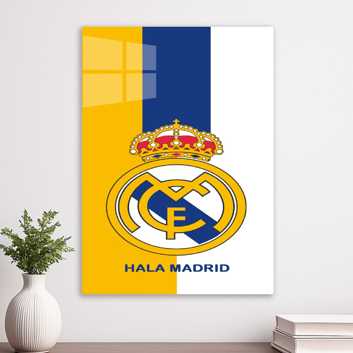 Real Madrid Logo with Hala