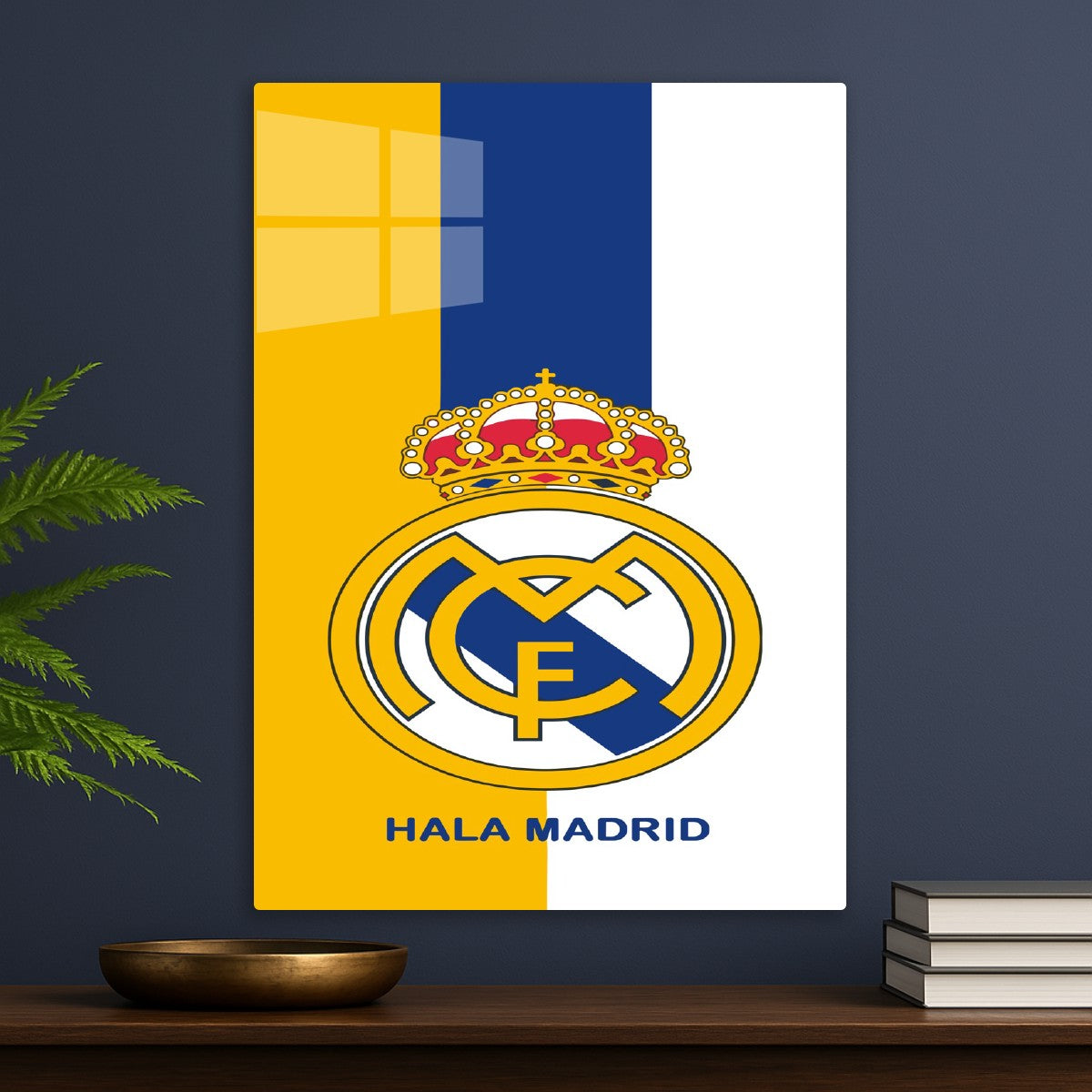 Real Madrid Logo with Hala