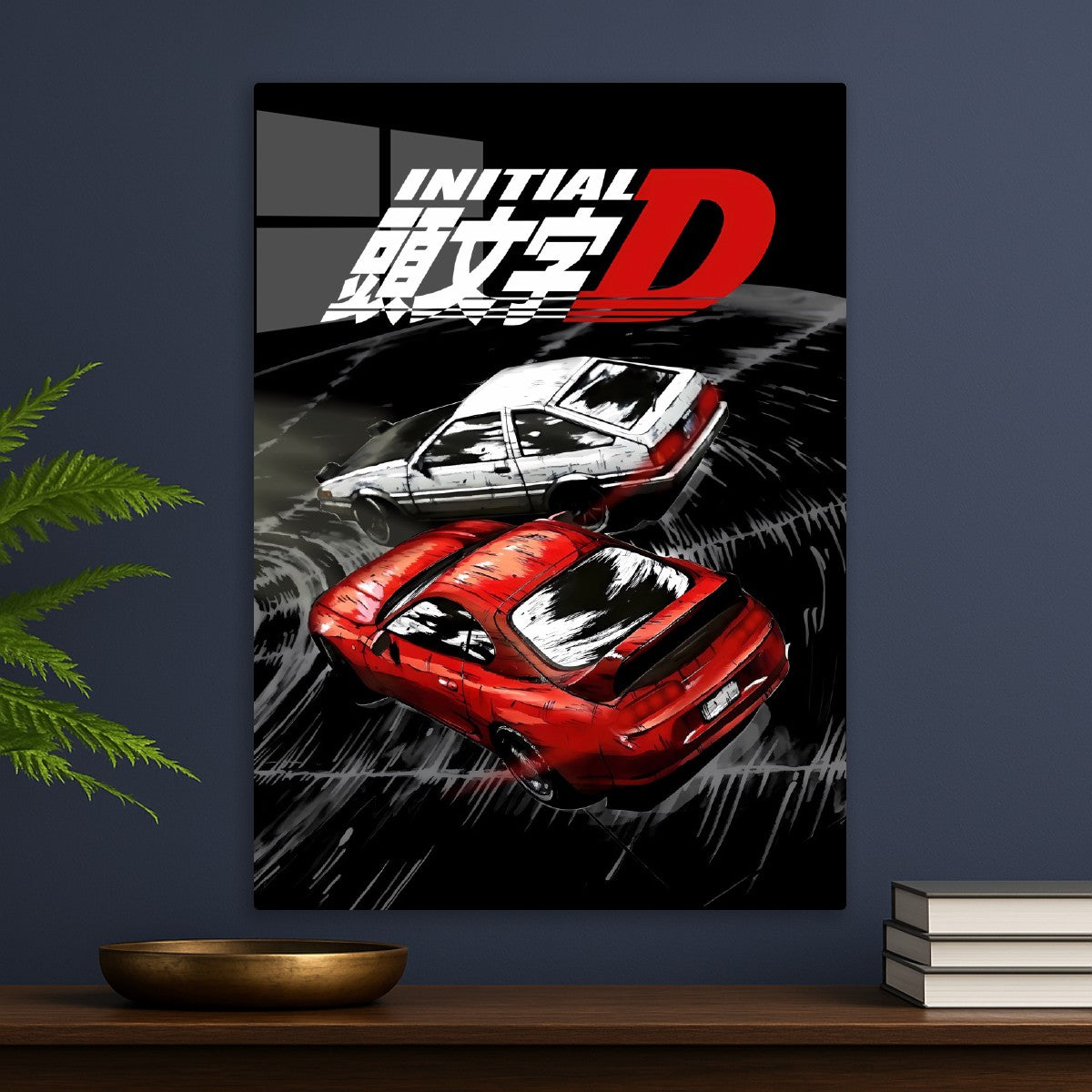 Initial D AE86 vs RX-7